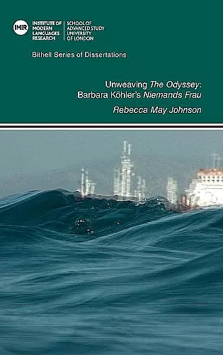 Unweaving 'The Odyssey': Barbara Köhler’s 'Niemands Frau' cover