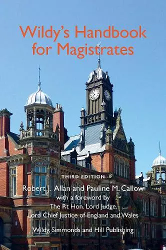 Wildy's Handbook for Magistrates cover