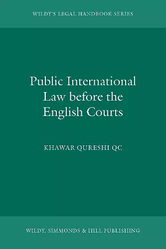 Public International Law before the English Courts cover