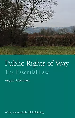 Public Rights of Way: The Essential Law cover