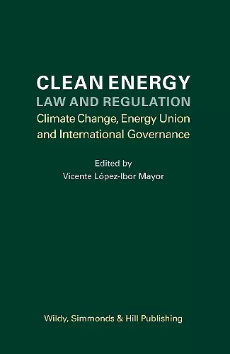 Clean Energy Law and Regulation cover