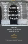 Access to Justice for Vulnerable People cover