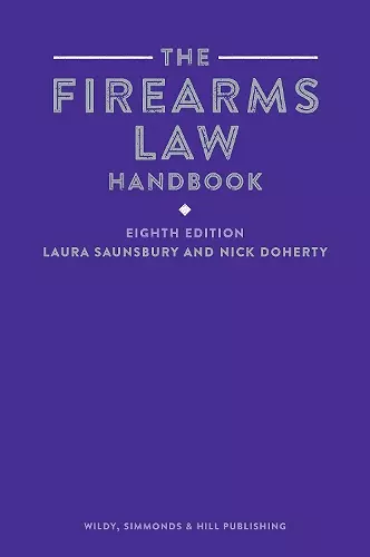 The Firearms Law Handbook cover