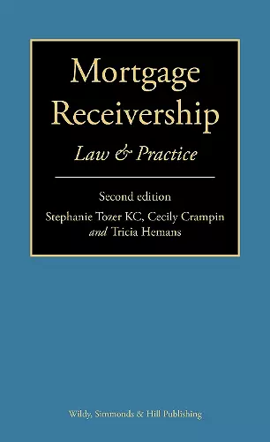 Mortgage Receivership: Law and Practice cover