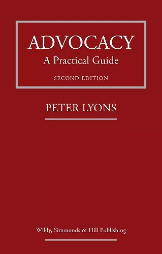 Advocacy: A Practical Guide cover