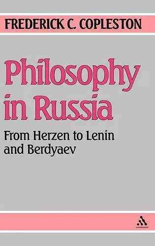 Philosophy in Russia cover