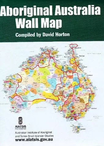 A0 fold AIATSIS map Indigenous Australia cover