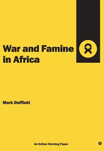 War and Famine in Africa cover