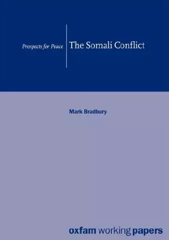 The Somali Conflict cover
