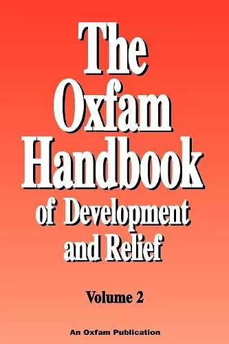 The Oxfam Handbook of Development and Relief cover