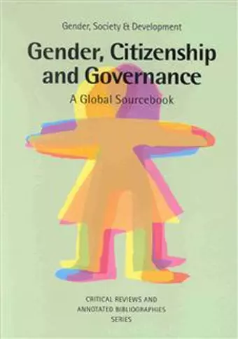 Gender, Citizenship and Governance cover