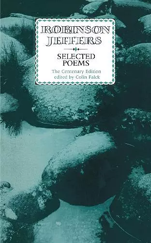 Selected Poems: Robinson Jeffers cover