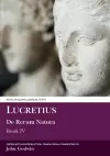 Lucretius: De Rerum Natura IV cover