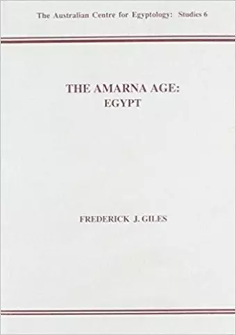 The Amarna Age cover