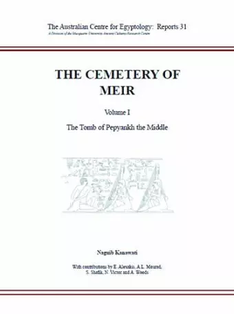 The Cemetery of Meir, Volume I cover