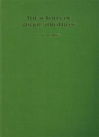 The Scrolls of Bishop Timotheus cover