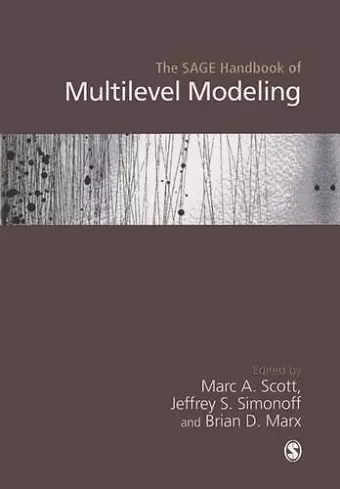 The SAGE Handbook of Multilevel Modeling cover