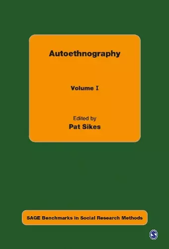 Autoethnography cover