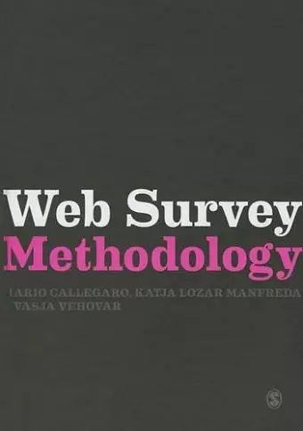 Web Survey Methodology cover