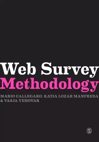 Web Survey Methodology cover