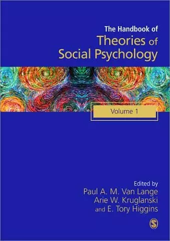 Handbook of Theories of Social Psychology cover