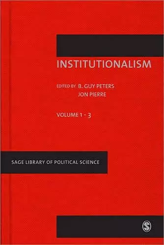 Institutionalism II cover