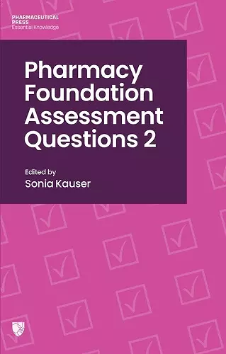 Pharmacy Foundation Assessment Questions 2 cover