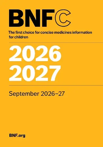 BNF for Children (BNFC) 2026-2027 cover