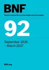 British National Formulary (BNF) 92 cover