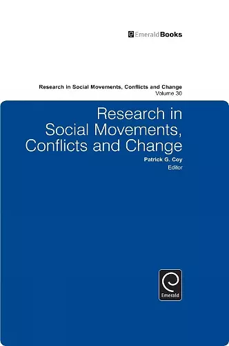 Research in Social Movements, Conflicts and Change cover