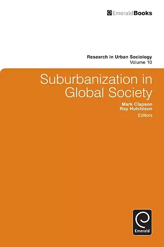 Research in Urban Sociology cover