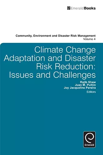 Climate Change Adaptation and Disaster Risk Reduction cover