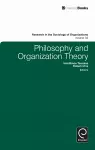 Philosophy and Organization Theory cover