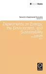 Experiments on Energy, the Environment, and Sustainability cover