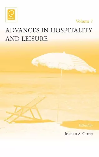 Advances in Hospitality and Leisure cover