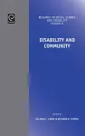 Disability and Community cover