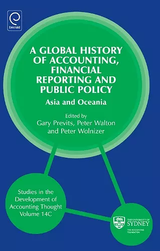 Global History of Accounting, Financial Reporting and Public Policy cover