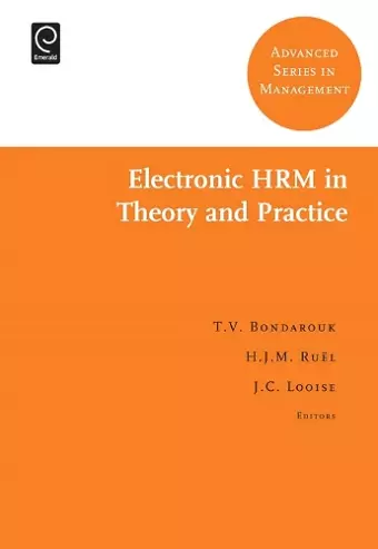 Electronic HRM in Theory and Practice cover