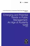 Emerging and Potential Trends in Public Management cover