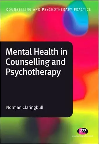 Mental Health in Counselling and Psychotherapy cover