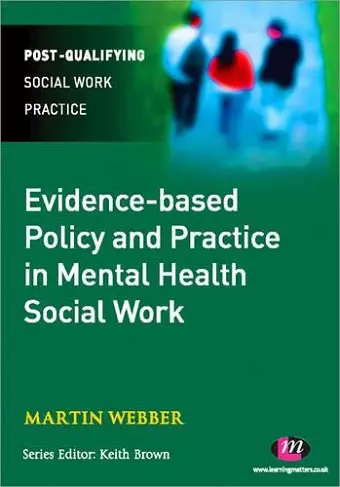 Evidence-based Policy and Practice in Mental Health Social Work cover
