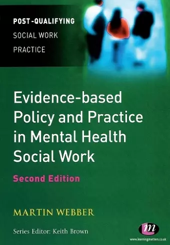 Evidence-based Policy and Practice in Mental Health Social Work cover