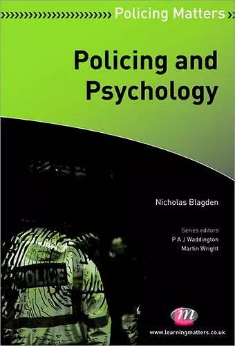 Policing and Psychology cover