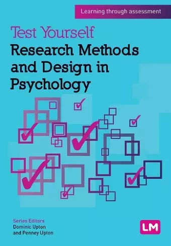 Test Yourself: Research Methods and Design in Psychology cover