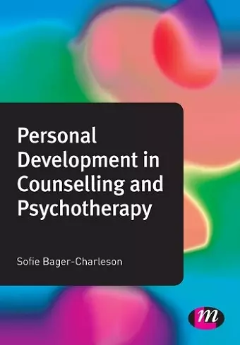 Personal Development in Counselling and Psychotherapy cover