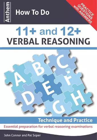 Anthem How To Do 11+ and 12+ Verbal Reasoning: Technique and Practice cover