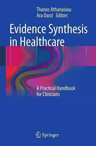 Evidence Synthesis in Healthcare cover