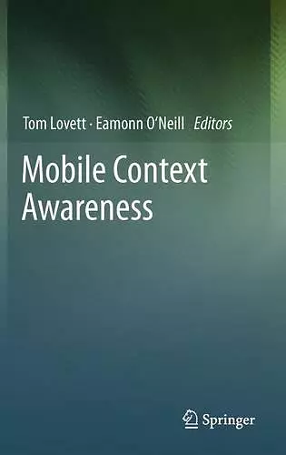 Mobile Context Awareness cover