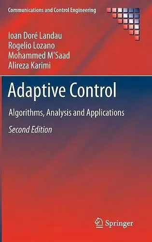 Adaptive Control cover