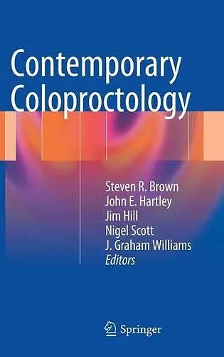 Contemporary Coloproctology cover